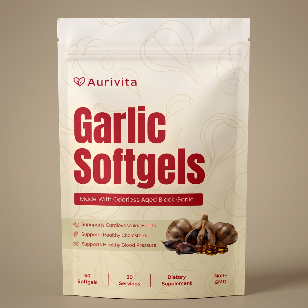 Capsavia Odorless Aged Garlic Softgels (30 Servings)